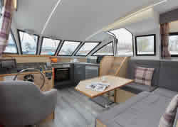 Interior image of boat